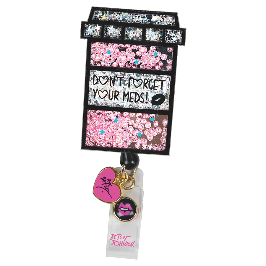 Betsey Retractable Badges-Koi Betsey Johnson