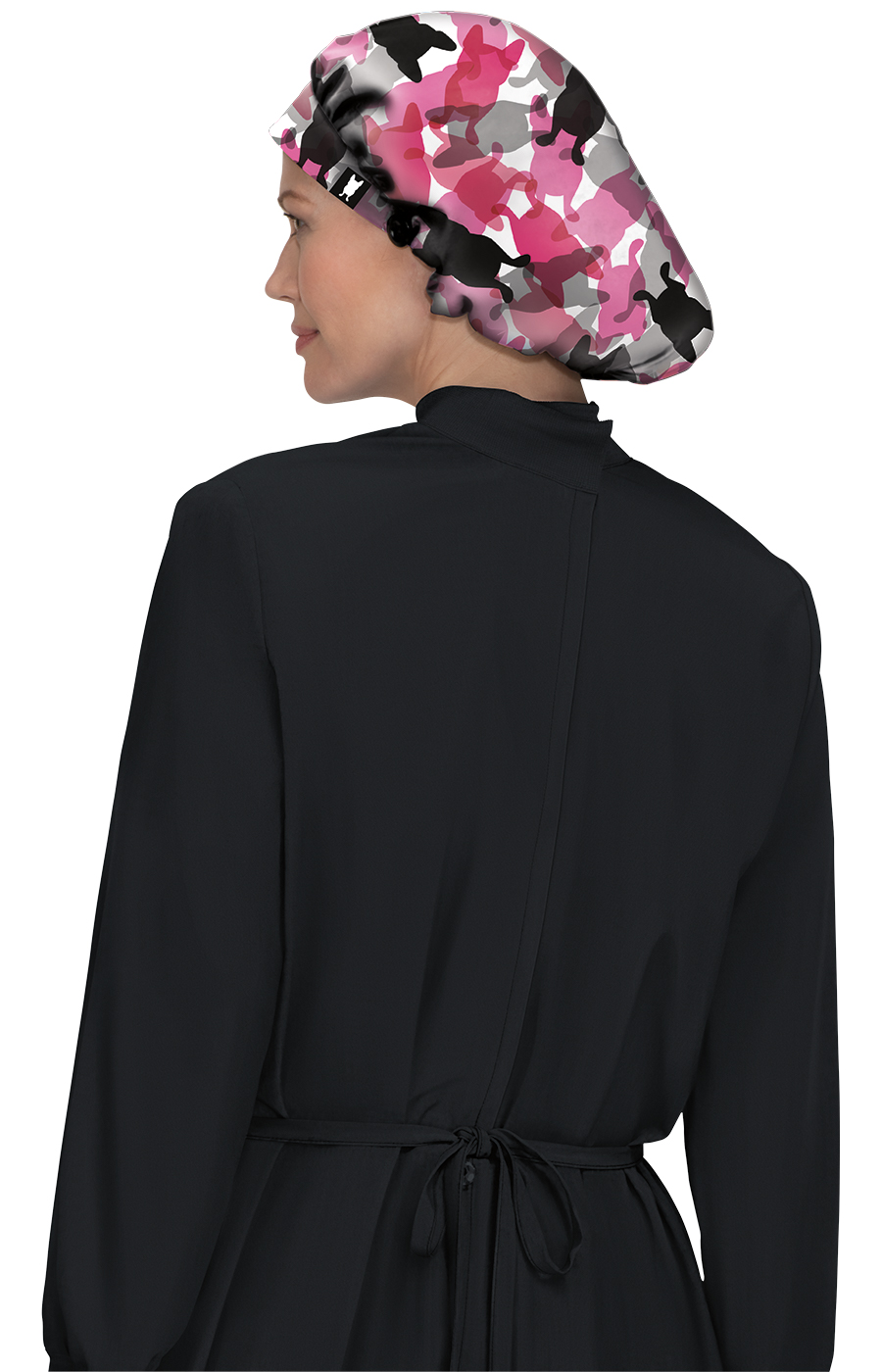 Printed Bouffant Caps-