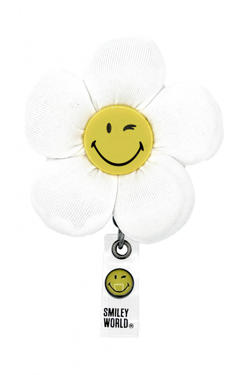 Badge Reel-Koi Smiley World
